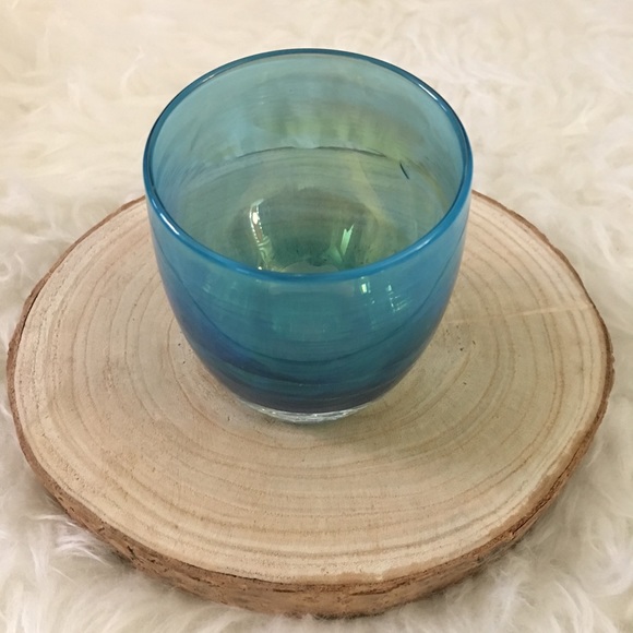 ❌SOLD❌ Blue Exotic glassybaby Handblown Votive - Picture 6 of 8